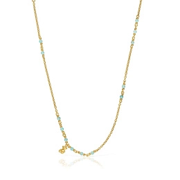 TOUS 18K Gold plated Silver Necklace/ 311562640