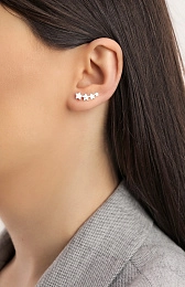 L'atelier Precieux Серебряные Серьги/ 7522200