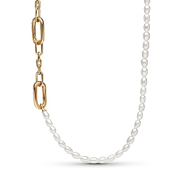 PANDORA Me 14K Gold Plated Silver Necklace/ 362302C01-45