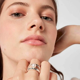 TOUS Серебряное Кольцо/ 112725550