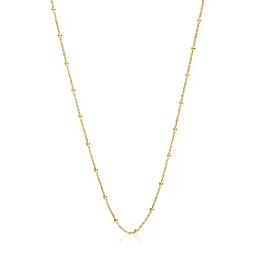 TOUS 18K Gold plated Silver Necklace/ 311901790