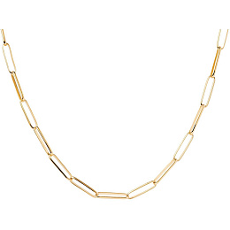 Big Statement Chain Necklace18k Gold Plated Silver