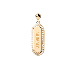 PDPAOLA 18K Gold Plated Silver Charm/ CH01-106-U