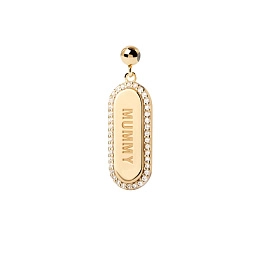PDPAOLA 18K Gold Plated Silver Charm/ CH01-106-U