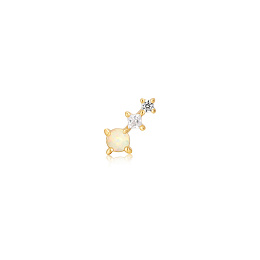 Ania Haie 14K Gold Plated Silver Single Earring/ E047-02G