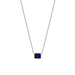 Ti Sento 14K Gold Plated Silver Necklace/ 3998BY-42