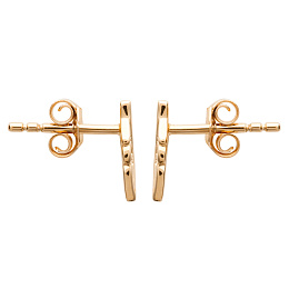 EARRINGS 18 KT GOLD PLATED