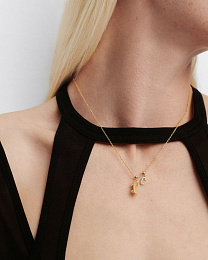 PDPAOLA 18K Gold Plated Silver Charm/ CH01-208-U
