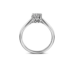 Blush Lab-Grown Diamonds 14K White gold Ring/ LG1004W-56