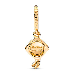 PANDORA Moments 14K Gold Plated Silver Charm/ 761892C00