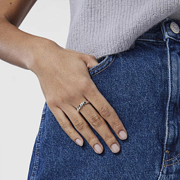 TOUS 925 Sterling Silver Ring/018175501