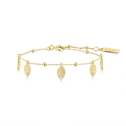 Ania Haie 14K Gold Plated Silver Bracelet/B073-05G