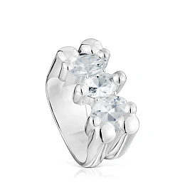 TOUS 925 Sterling Silver Ring/1004228114