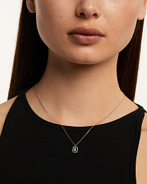 PDPAOLA Silver Necklace/ CO02-530-U