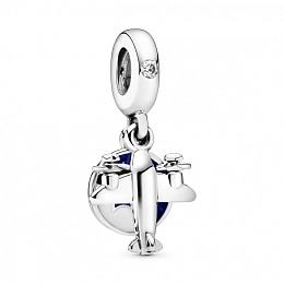 PANDORA Moments Silver Charm/ 798027CZ