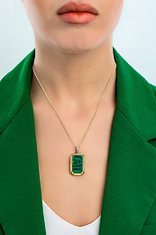 Ti Sento 18K Ոսկեպատ Արծաթյա Կախազարդ/ 6809MA