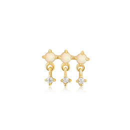 Ania Haie 14K Ոսկեպատ Արծաթյա Մոնո–ականջօղ/ E047-04G