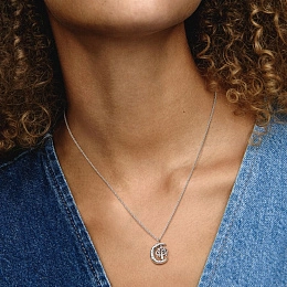 PANDORA Moments Silver Necklace/ 392992C01-50