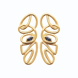 Maison de la Bijouterie 18K Ոսկեպատ Բրասս Ականջօղ/ 23069540