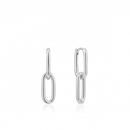 CABLE LINK EARRINGS