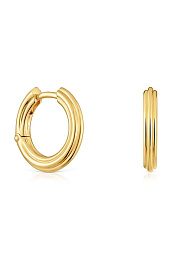 TOUS 18K Gold plated Silver Earring/ 1004243500