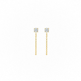 Blush 14K Gold Earring/ 7344YZI
