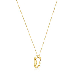 TOUS 18K Gold plated Silver Necklace/ 311732570