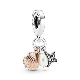 PANDORA Moments 14K Վարդագույն ոսկու պատվածքով Արծաթյա Չարմ/ 781690C01