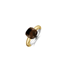 Ti Sento 14K Gold Plated Silver Ring/ 12187TB-52