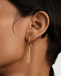 PDPAOLA Sterling Silver Single Earring / PG01-090-U