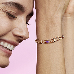 PANDORA Me 14K Վարդագույն ոսկու պատվածքով Արծաթյա Չարմ/ 780766C01
