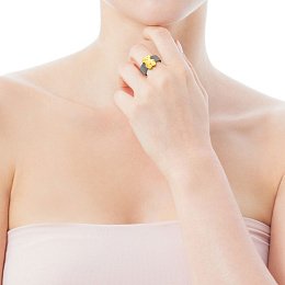 TOUS 18K Gold Ring/ 715900741
