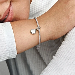 PANDORA Moments Silver Charm/ 792275C00