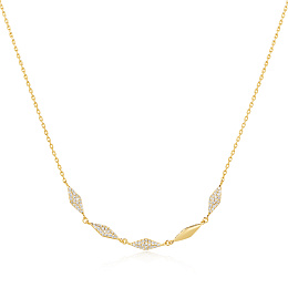 Ania Haie 14K Ոսկեպատ Արծաթյա Վզնոց/ N061-06G