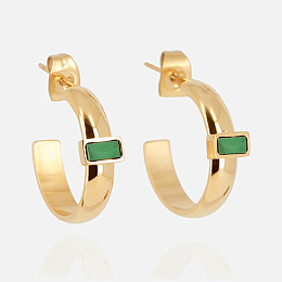 Zag Bijoux Ականջօղ/ SEC21811-01GRN