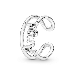Angel script sterling silver ring/Серебряное кольцо 