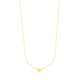 18KT GOLD CHOKER PENDANT 6MM CHAIN