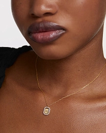 PDPAOLA 18K Gold Plated Silver Necklace/ CO01-566-U