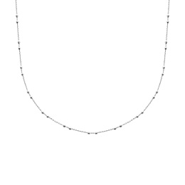 CHAINPLATEDSILVER 925 RHODIUM