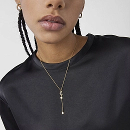 TOUS Արծաթյա Վզնոց 18K Ոսկեպատ/018442500