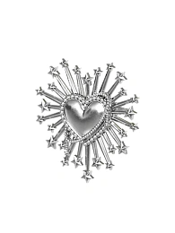 You are my Heart Արծաթյա Բրոշ / BR03