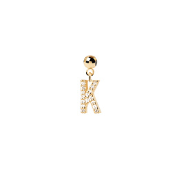PDPAOLA 18K Gold Plated Silver Charm/ CH01-060-U
