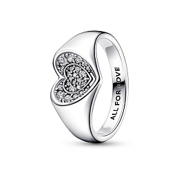 PANDORA Moments 14K Ոսկեպատ Արծաթյա Մատանի/ 192491C01-56