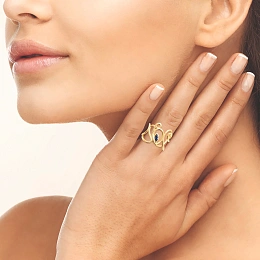 Maison de la Bijouterie 18K Ոսկեպատ Մատանի/ 2997340-54