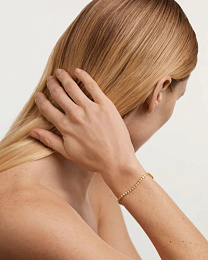 PDPAOLA 18K Gold Plated Silver Bracelet/ PU01-627-U