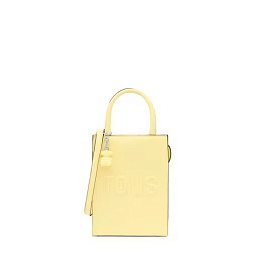 PU.CO,MINI HANDBAG POP T BRENDA YELLOW