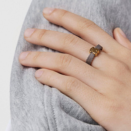 TOUS 18K Gold Ring/ 613105041