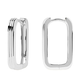 Nova Silver Earrings