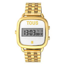 WATCH IP STEEL GOLD COLORED DIGITAL