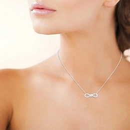 L'atelier Precieux Серебряное Ожерелье/ 87407245